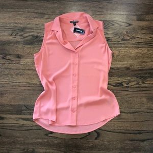 Express sleeveless blouse